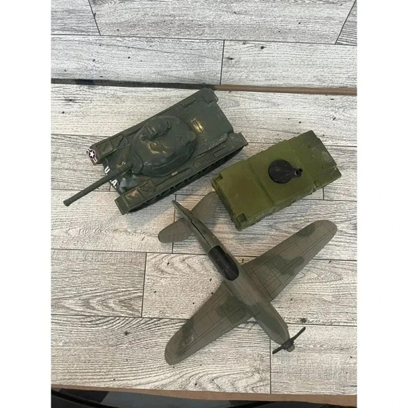 Lot Of Vintage VTG Military Toys Lot of 3 - Picture 10 of 10